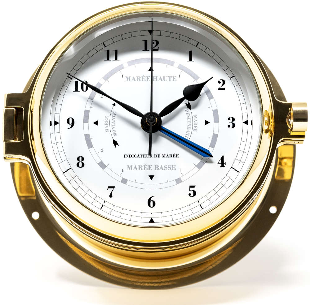 F-1605-GU+1LR6 Horloge et indicateur de marée Boitier laiton massif 160mm (modèle Français) Fischer
<---Cliquez sur l'image pour agrandir---> F-1605-GU+1LR6 Horloge et indicateur de marée Boitier laiton massif 160mm (modèle Français) Fischer