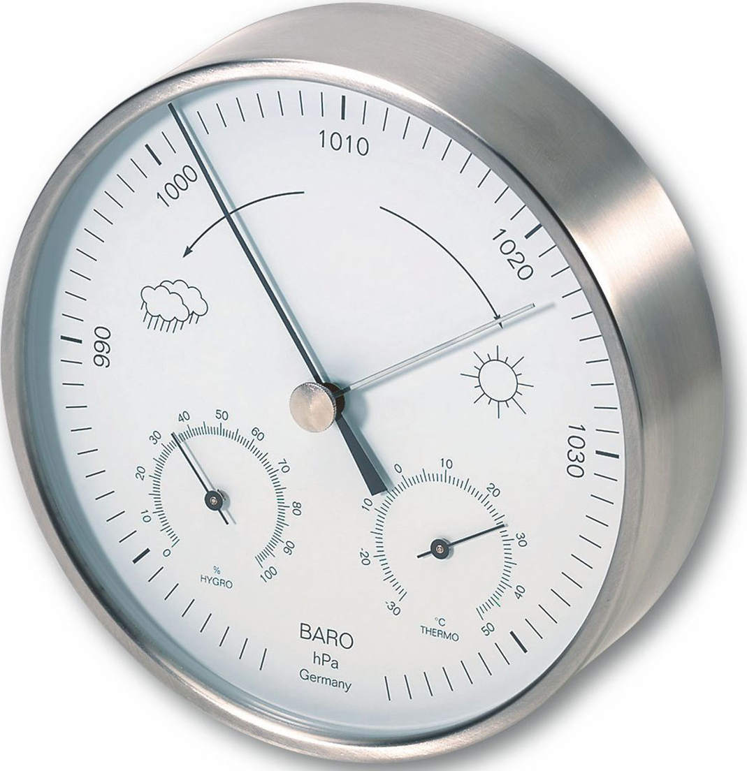 T-20.2027 Baromètre/Thermo/Hygro inox diam. 160 mm intérieur ou exterieur TFA
<---Cliquez sur l'image pour agrandir---> T-20.2027 Baromètre/Thermo/Hygro inox diam. 160 mm intérieur ou exterieur TFA