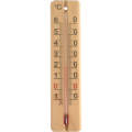 BL-TB-2053- Thermomètre 140 mm Bois huillé pour intérieur ou extérieur - BL-TB-2053