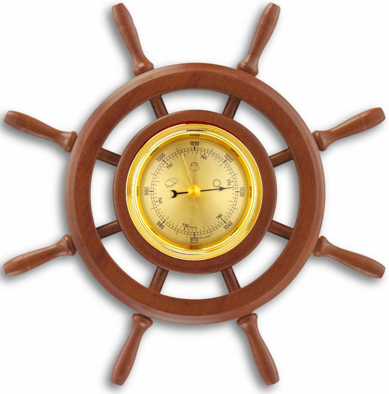 T-29.4009.03 Baromètre style Roue à barre Déco Marine TFA
<---Cliquez sur l'image pour agrandir---> T-29.4009.03 Baromètre style Roue à barre Déco Marine TFA