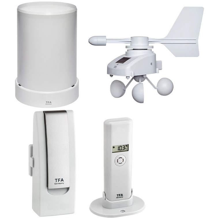 BL-31.4005-MA10050 Station Météo PRO+ MOBILE-ALERTS - WEATHERHUB TFA
<---Cliquez sur l'image pour agrandir---> BL-31.4005-MA10050 Station Météo PRO+ MOBILE-ALERTS - WEATHERHUB TFA