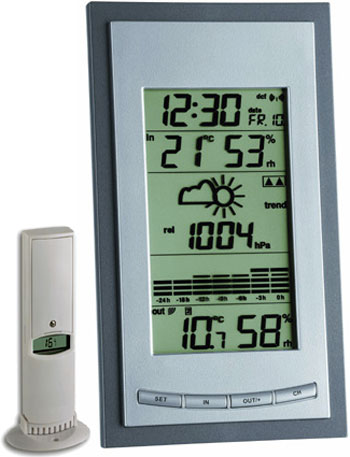 T-35.1078-10 Station Météo Thermo/hygro design alu en IT+ TFA
<---Cliquez sur l'image pour agrandir---> T-35.1078-10 Station Météo Thermo/hygro design alu en IT+ TFA