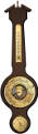 F-4673-X-Fischer Baromètre Thermomètre Hygromètre façon Lyre 555 mm (modèle Français) - F-4673-X