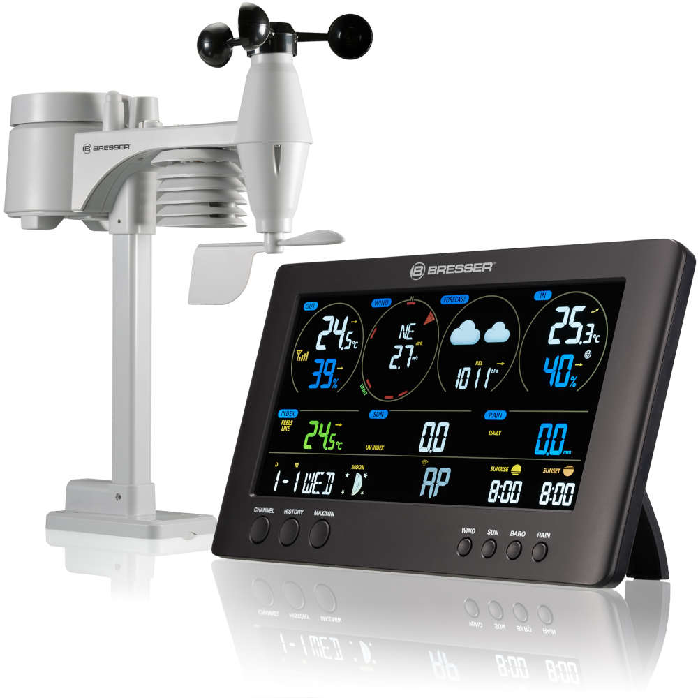 NB-7002586+3xLR6 Station Météo Pro wifi ClearView avec pression, capteur 7 en 1 BRESSER
<---Cliquez sur l'image pour agrandir---> NB-7002586+3xLR6 Station Météo Pro wifi ClearView avec pression, capteur 7 en 1 BRESSER