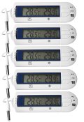 BL-LOT-TE4719x5- °BL lot de 5 Thermomètre de frigo et congélateur avec alarme - BL-LOT-TE4719x5