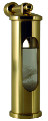 D-550401- Baromètre Luxe -Storm glass- ou -Verre de tempête- sur suspente laiton. - D-550401