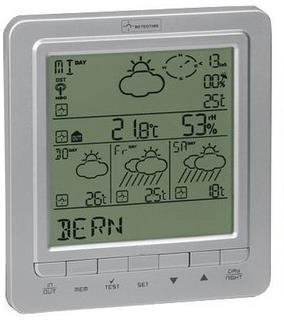 BL-DV4116 Station Météo DCF77 Previsions à 3 Jours (sans sonde exterieure)
<---Cliquez sur l'image pour agrandir---> BL-DV4116 Station Météo DCF77 Previsions à 3 Jours (sans sonde exterieure)