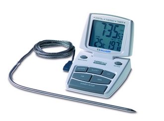T-14.1500 Thermomètre de four minuteur à sonde TFA
<---Cliquez sur l'image pour agrandir---> T-14.1500 Thermomètre de four minuteur à sonde TFA