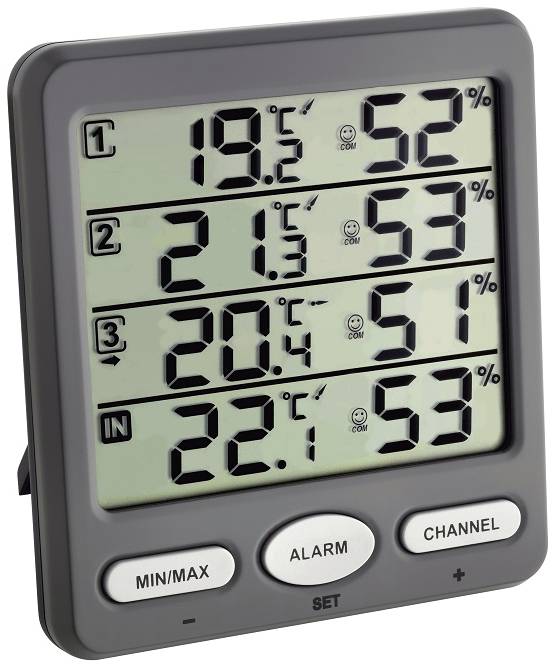 T-30.3054+PILES Station Thermomètre Hygromètre multi-zone (livré avec piles) TFA
<---Cliquez sur l'image pour agrandir---> T-30.3054+PILES Station Thermomètre Hygromètre multi-zone (livré avec piles) TFA