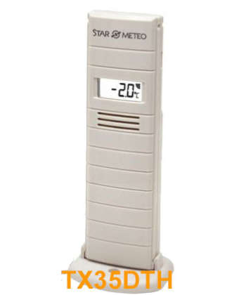 WD-TX35-DTH-IT °LCT-SM Sonde TH IT+ 868 MHz spéciale STAR METEO, METEO FRANCE, WETTERdirekt
<---Cliquez sur l'image pour agrandir---> WD-TX35-DTH-IT °LCT-SM Sonde TH IT+ 868 MHz spéciale STAR METEO, METEO FRANCE, WETTERdirekt