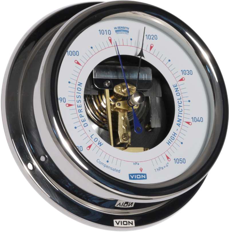 V-A130-BO Baromètre HI-SENS. Luxe inox diam:150 mm (Luxe avec mouvement apparent) VION
<---Cliquez sur l'image pour agrandir---> V-A130-BO Baromètre HI-SENS. Luxe inox diam:150 mm (Luxe avec mouvement apparent) VION