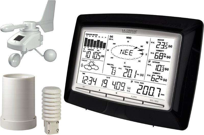 WS2812-IT+ Station Météo Pro Connexion sans fil USB transmission instantanée LA CROSSE TECHNOLOGY
<---Cliquez sur l'image pour agrandir---> WS2812-IT+ Station Météo Pro Connexion sans fil USB transmission instantanée LA CROSSE TECHNOLOGY