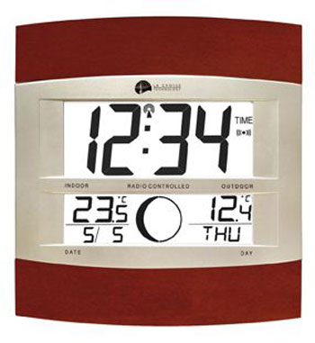 WS6118 Horloge murale radio-pilotée Température extérieure et phase de lune LA CROSSE TECHNOLOGY
<---Cliquez sur l'image pour agrandir---> WS6118 Horloge murale radio-pilotée Température extérieure et phase de lune LA CROSSE TECHNOLOGY