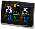 WS6828-35.1129+piles- Station Météo Thermo/hygro LCD Couleur, alarmes et DCF77 - WS6828-35.1129+piles