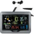 PK-WS6867+abri-LA CROSSE TECHNOLOGY Station Météo Pro wifi couleur, alarmes, Capteur solaire porté 100m + abri - PK-WS6867+abri