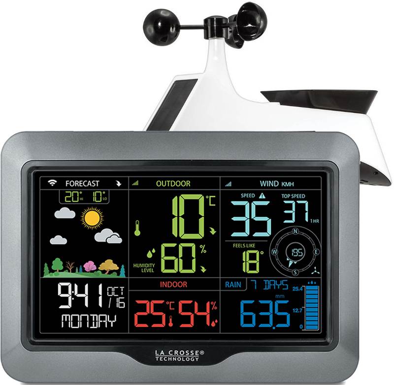 PK-WS6867+abri Station Météo Pro wifi couleur, alarmes, Capteur solaire porté 100m + abri LA CROSSE TECHNOLOGY
<---Cliquez sur l'image pour agrandir---> PK-WS6867+abri Station Météo Pro wifi couleur, alarmes, Capteur solaire porté 100m + abri LA CROSSE TECHNOLOGY