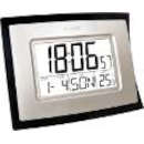 WS800x-LA CROSSE TECHNOLOGY Horloge murale, date avec jour en Français, heure et température - WS800x
