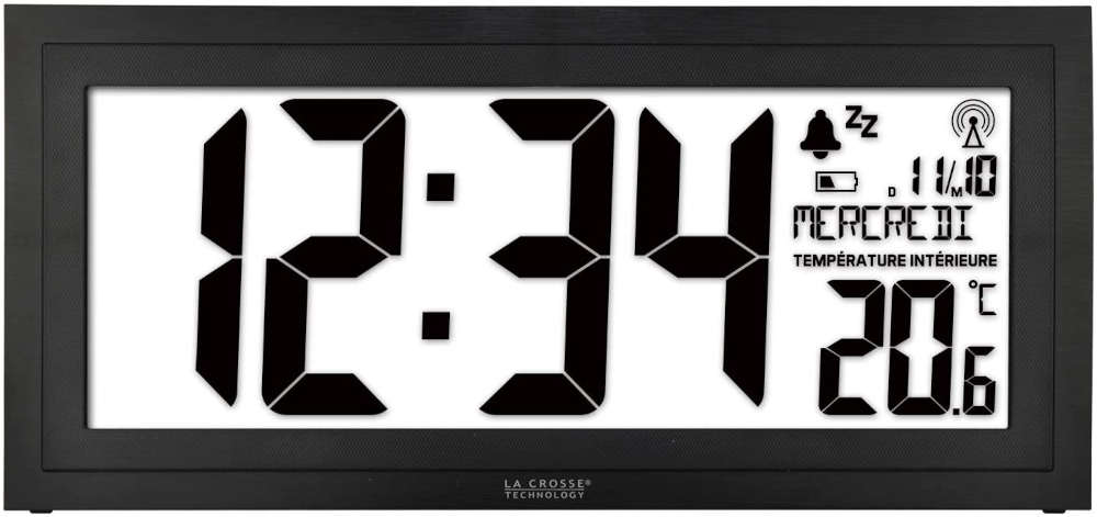 WS8010 Horloge murale avec jour en Francais LA CROSSE TECHNOLOGY
<---Cliquez sur l'image pour agrandir---> WS8010 Horloge murale avec jour en Francais LA CROSSE TECHNOLOGY
