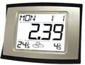 WS8167-LA CROSSE TECHNOLOGY Horloge et Station Météo murale avec température extérieure sans fil. - WS8167