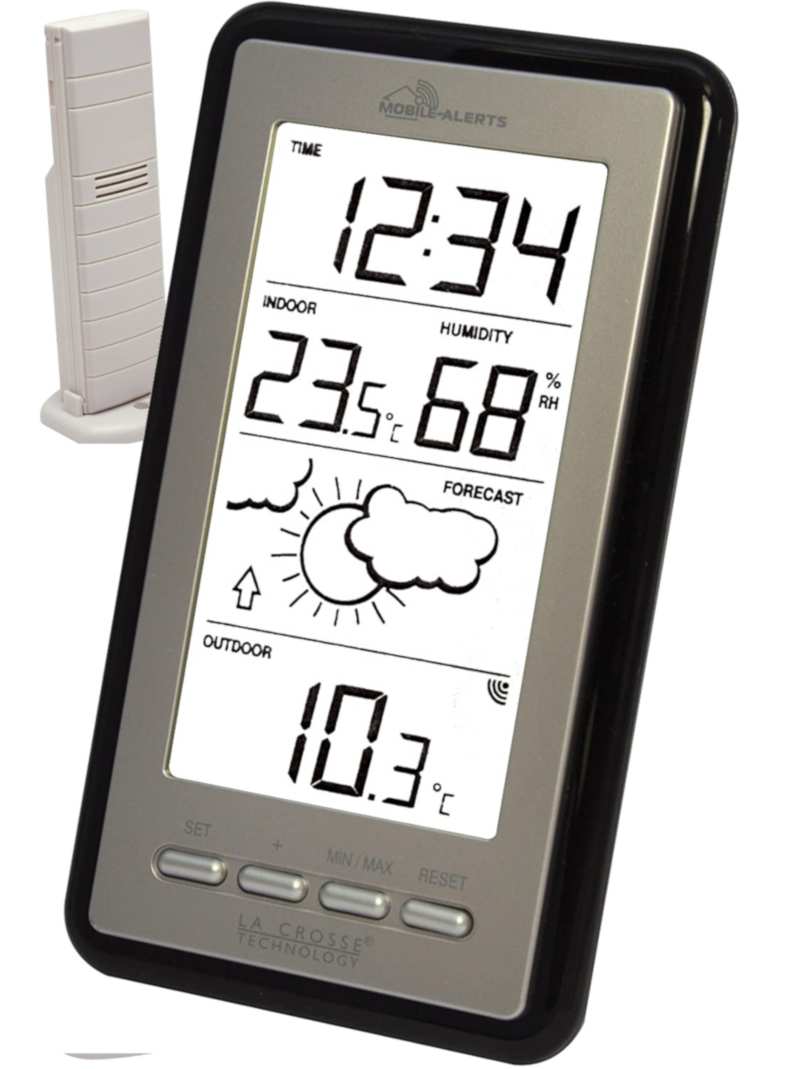 WS9130--IT+ Station Météo Thermo sans fil et mini et maxi permanents (compatible Mobile Alerts) LA CROSSE TECHNOLOGY
<---Cliquez sur l'image pour agrandir---> WS9130--IT+ Station Météo Thermo sans fil et mini et maxi permanents (compatible Mobile Alerts) LA CROSSE TECHNOLOGY