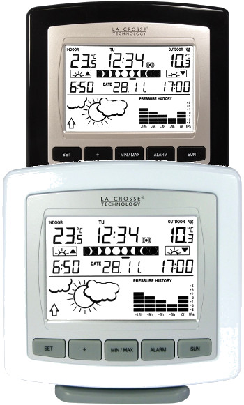 WS9251-IT+ Station Météo Thermo sans fil en IT+ phase de lune LA CROSSE TECHNOLOGY
<---Cliquez sur l'image pour agrandir---> WS9251-IT+ Station Météo Thermo sans fil en IT+ phase de lune LA CROSSE TECHNOLOGY