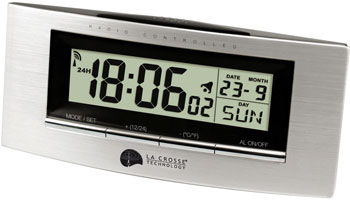 WT182 Réveil radio-piloté compact LA CROSSE TECHNOLOGY
<---Cliquez sur l'image pour agrandir---> WT182 Réveil radio-piloté compact LA CROSSE TECHNOLOGY